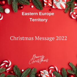 Eastern Europe Territory Leadership Christmas Message 2022