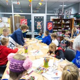 The Salvation Army ministers to the children and youth in Ukraine